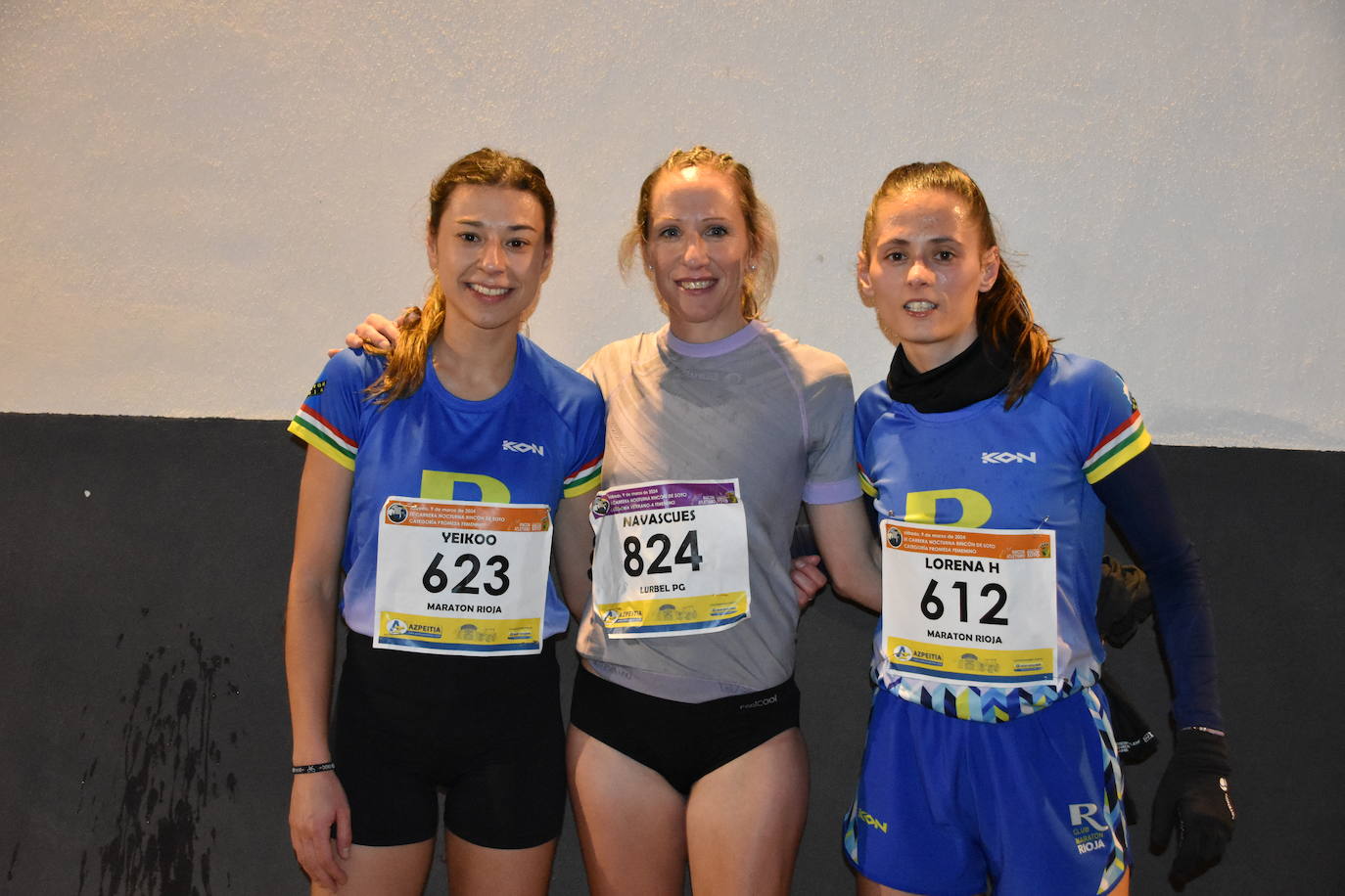 García y Navascués ganan la carrera nocturna de Rincón