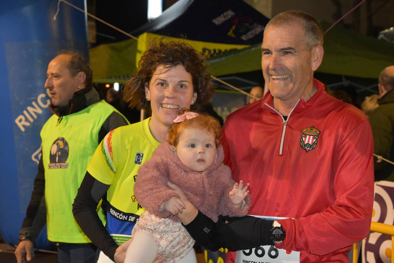 García y Navascués ganan la carrera nocturna de Rincón