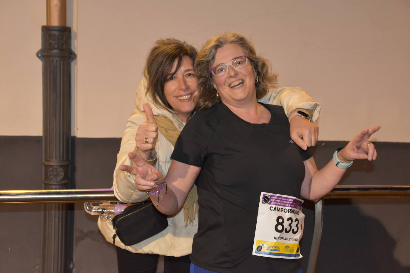 García y Navascués ganan la carrera nocturna de Rincón