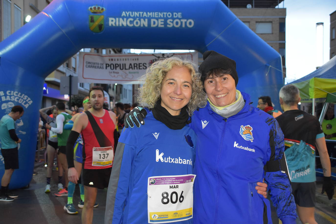 García y Navascués ganan la carrera nocturna de Rincón