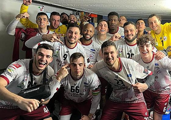 Celebración de la victoria