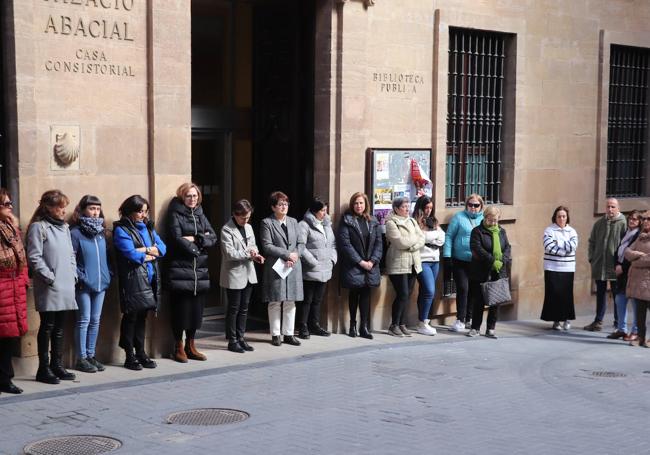 Homenaje a las víctimas del terrorismo en Alfaro.