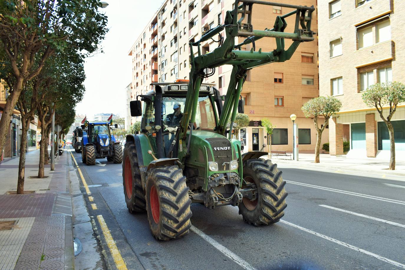 Los tractores vuelven a Logroño