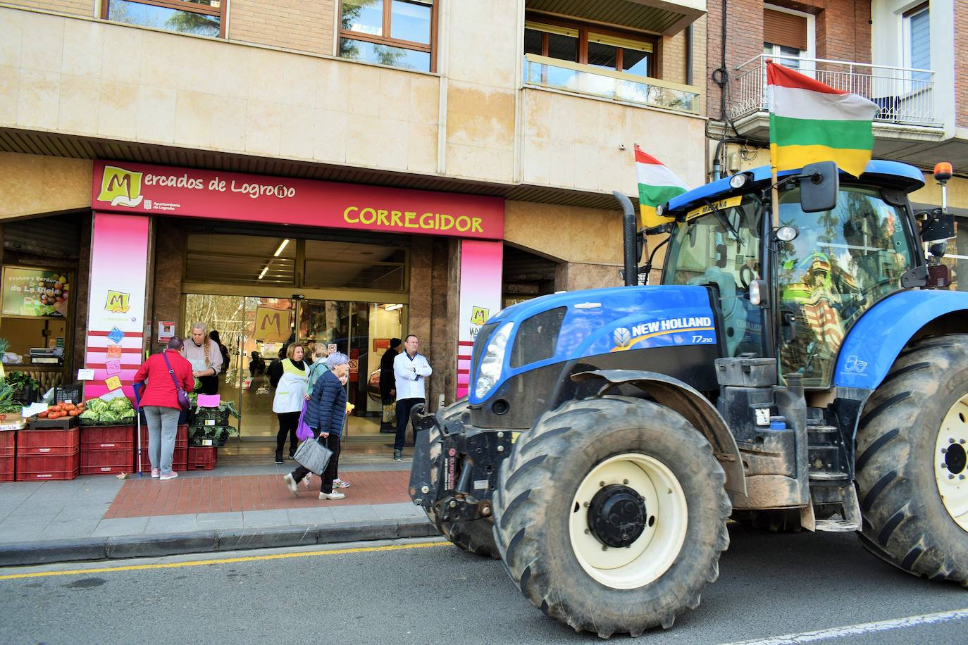 Los tractores vuelven a Logroño