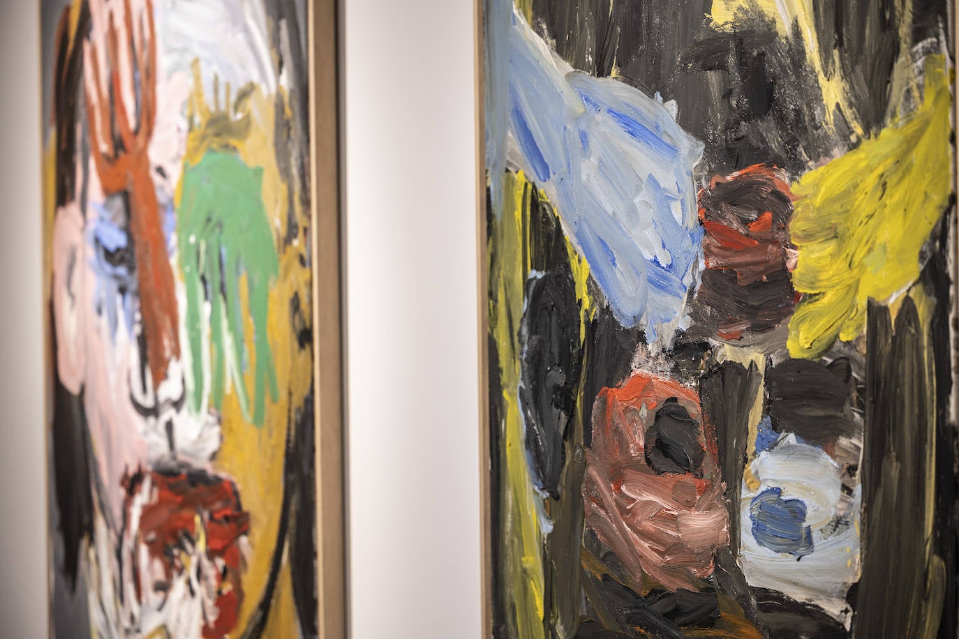 Exposición de la obra de Georg Baselitz en el Museo Würth