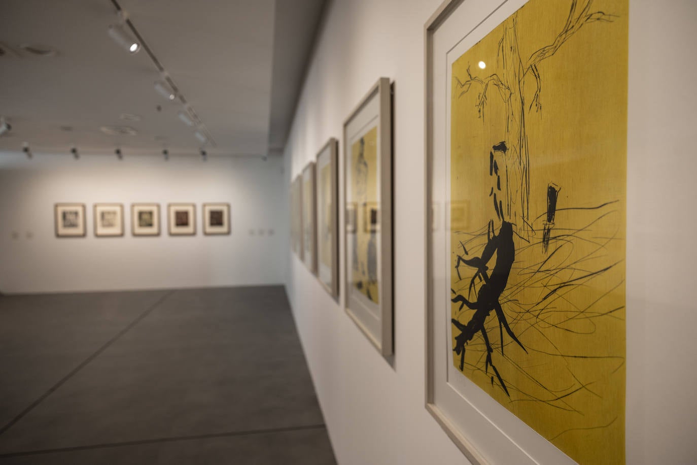 Exposición de la obra de Georg Baselitz en el Museo Würth