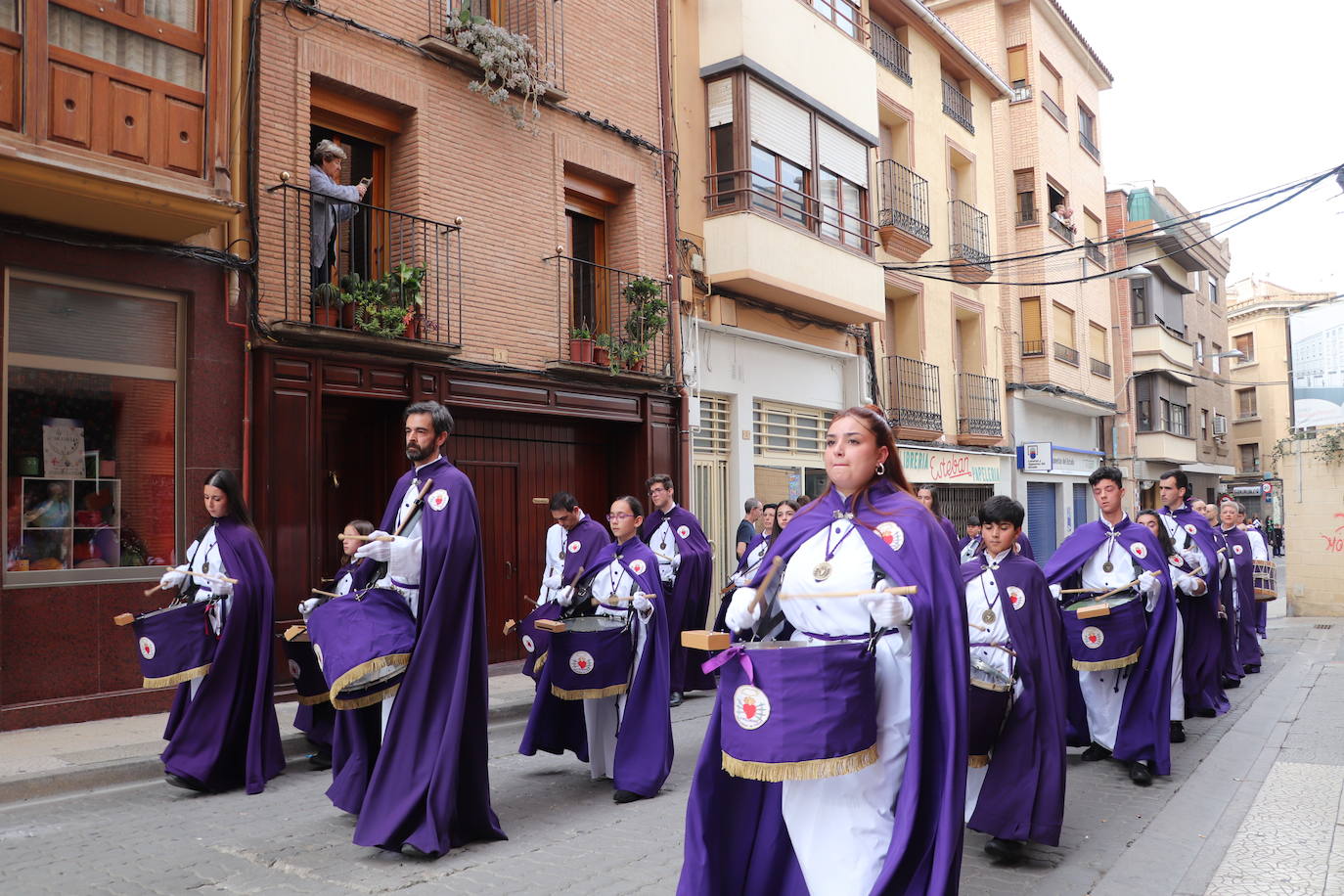 XI Exaltación Tambores y Bombos de Alfaro, en imágenes