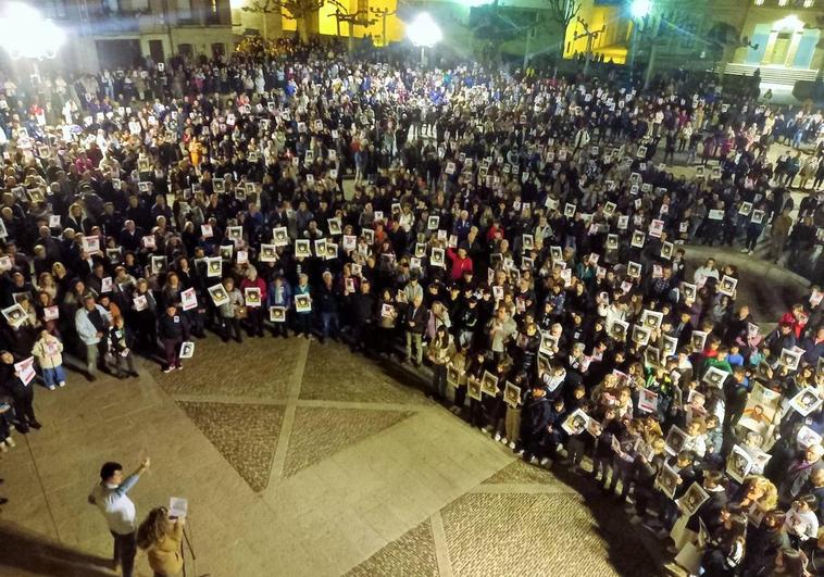 Santo Domingo arropa de nuevo a la familia del desaparecido Javier Márquez