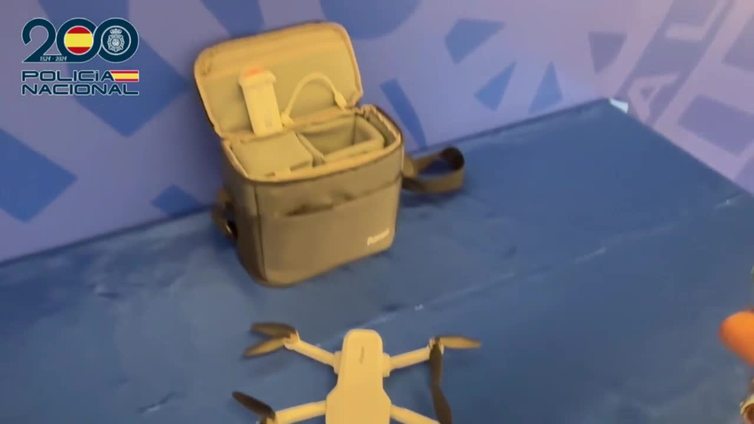 Interceptado un dron ilegal en el centro de Logroño