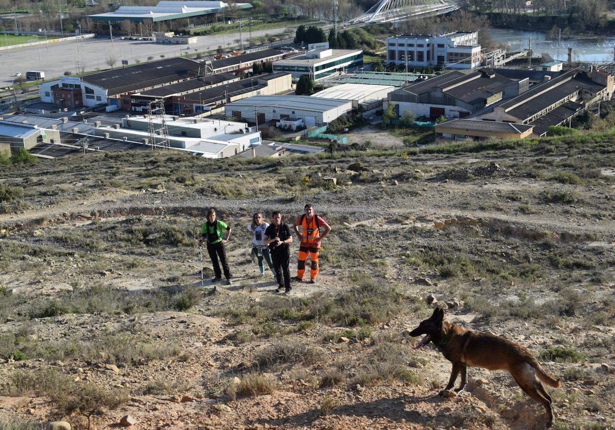 La Unidad Canina de Rescate colabora en la búsqueda de Javier Márquez