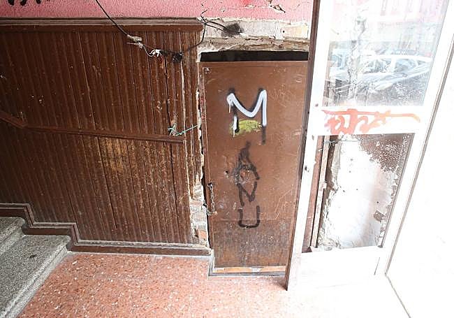 Acceso al 'cachimán'