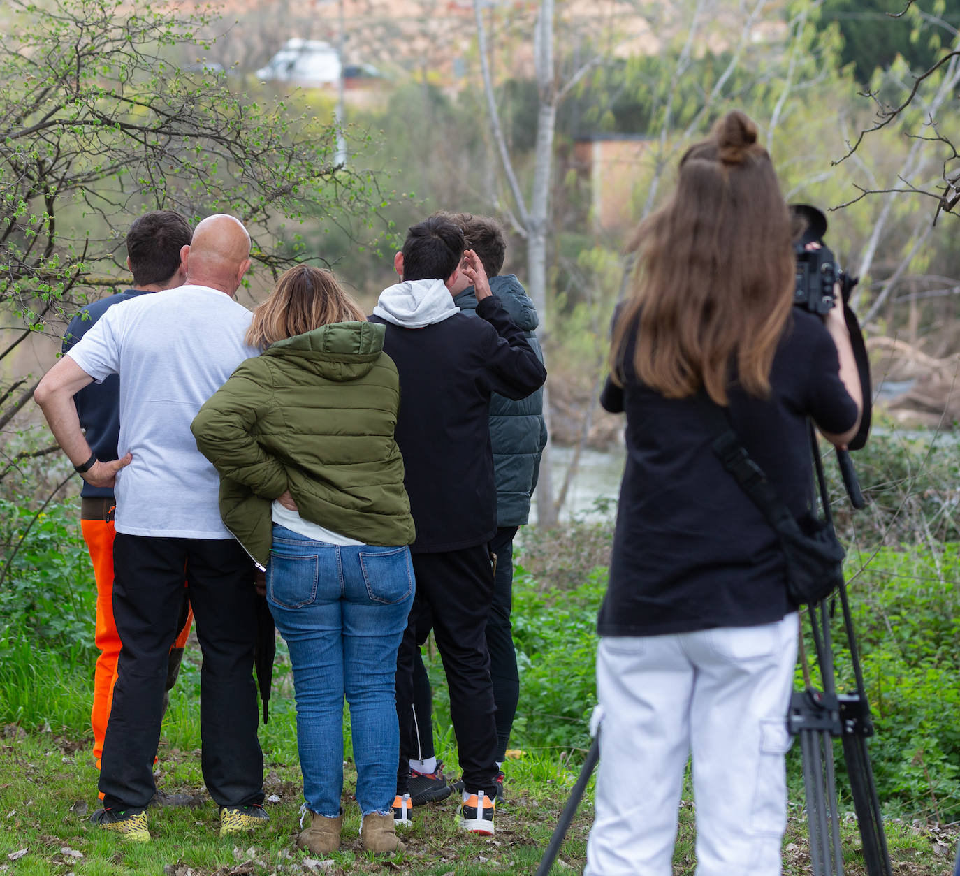 Imágenes de dolor tras la aparición del cuerpo de Javier Márquez