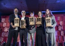 Los galardonados en los Premios de Pura Cepa.