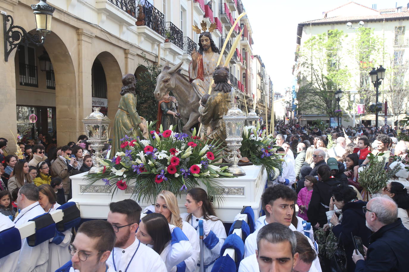 La procesión de &#039;La Borriquita&#039;, en imágenes