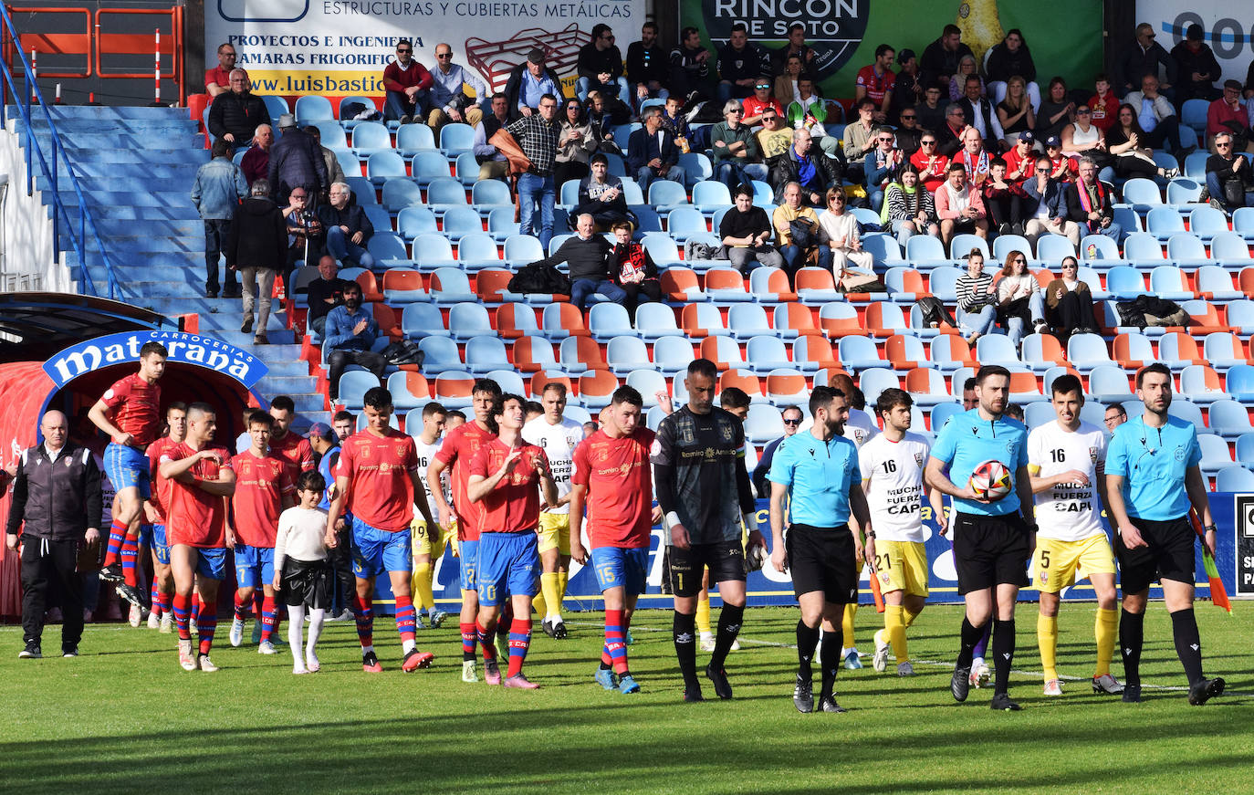 Las imágenes del derbi Calahorra-UDL