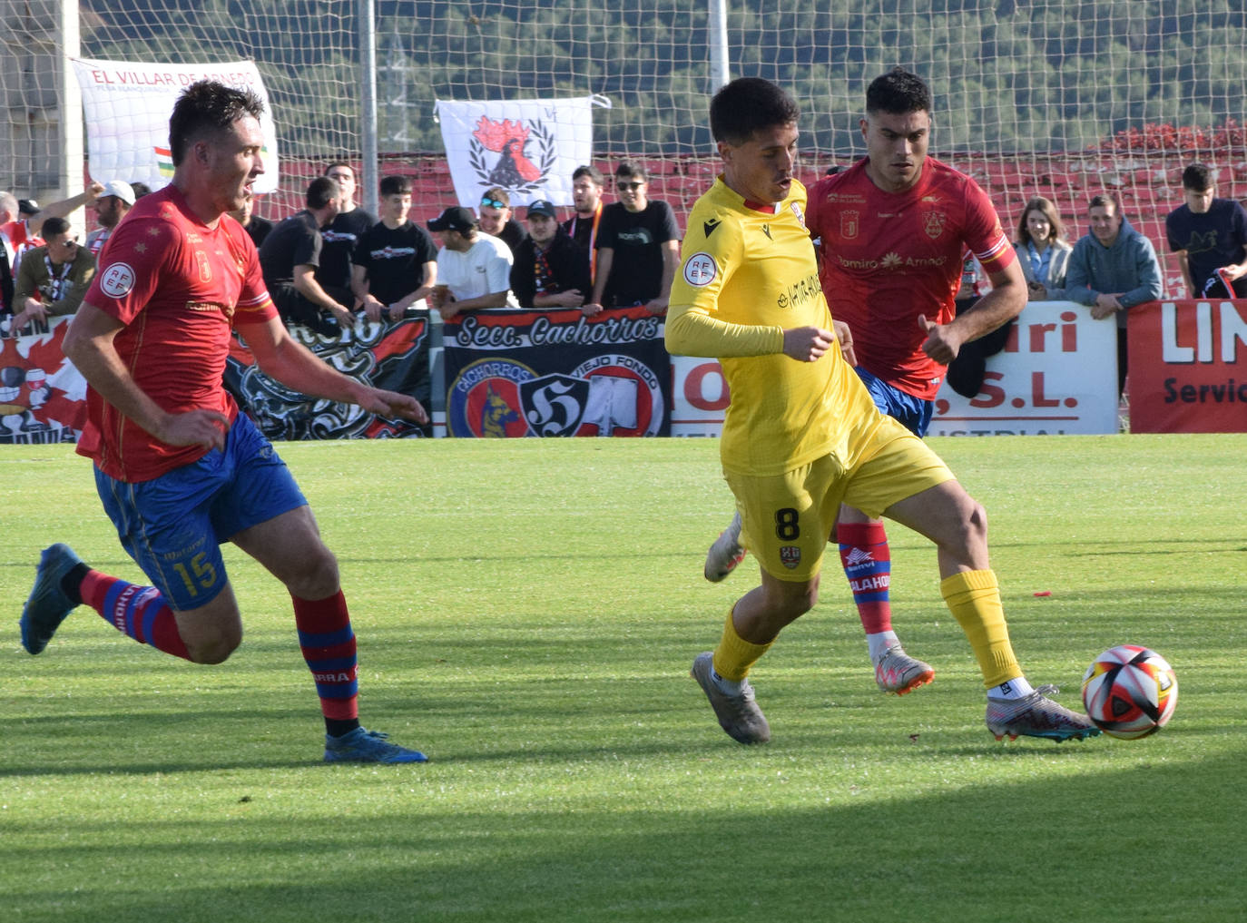 Las imágenes del derbi Calahorra-UDL