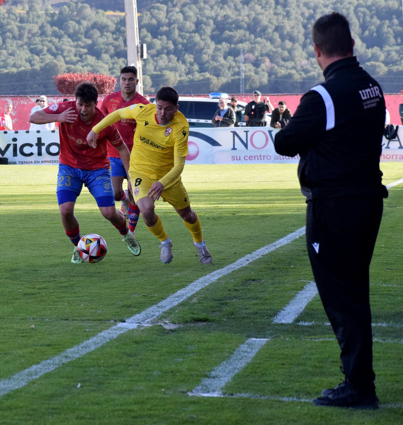 Las imágenes del derbi Calahorra-UDL