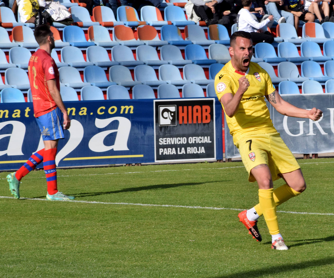 Las imágenes del derbi Calahorra-UDL