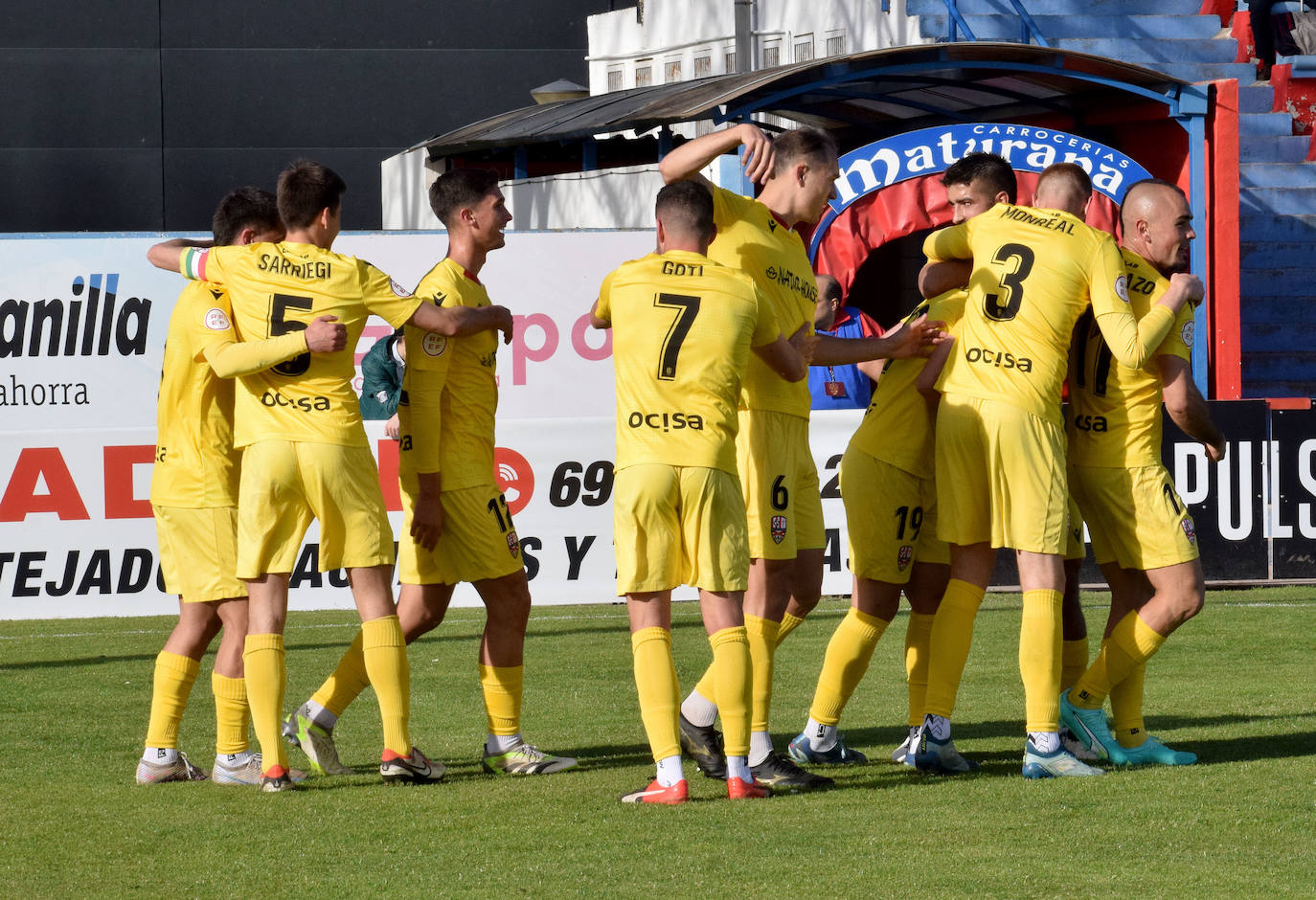 Las imágenes del derbi Calahorra-UDL