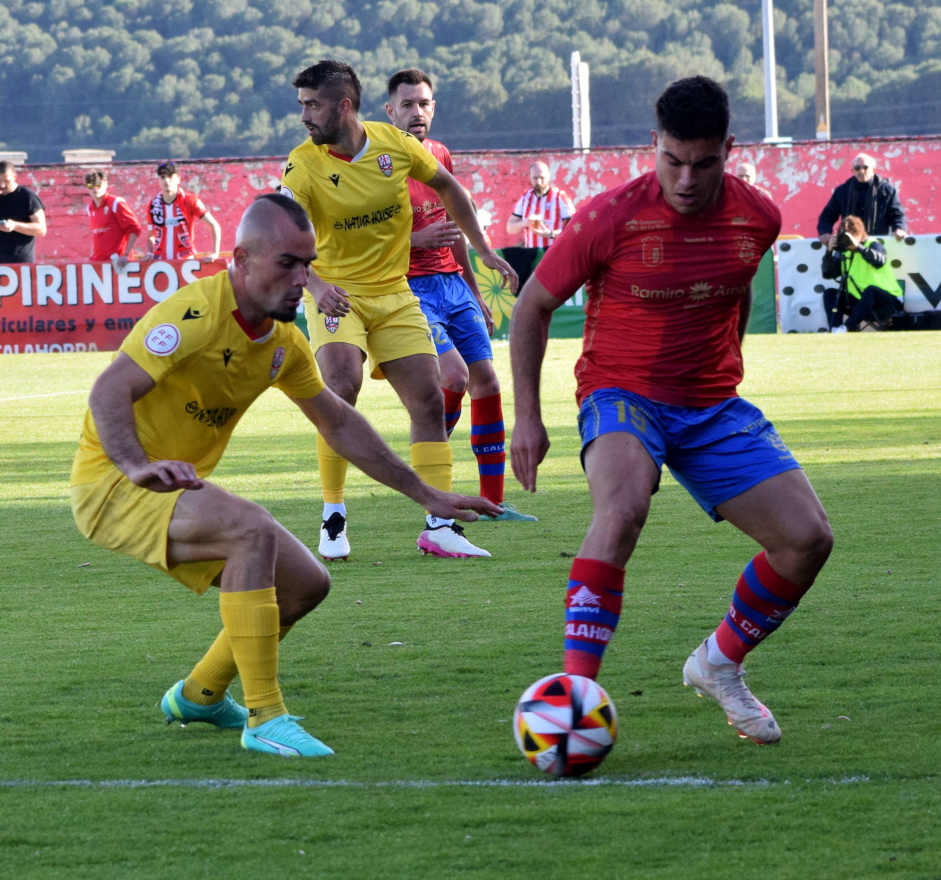 Las imágenes del derbi Calahorra-UDL