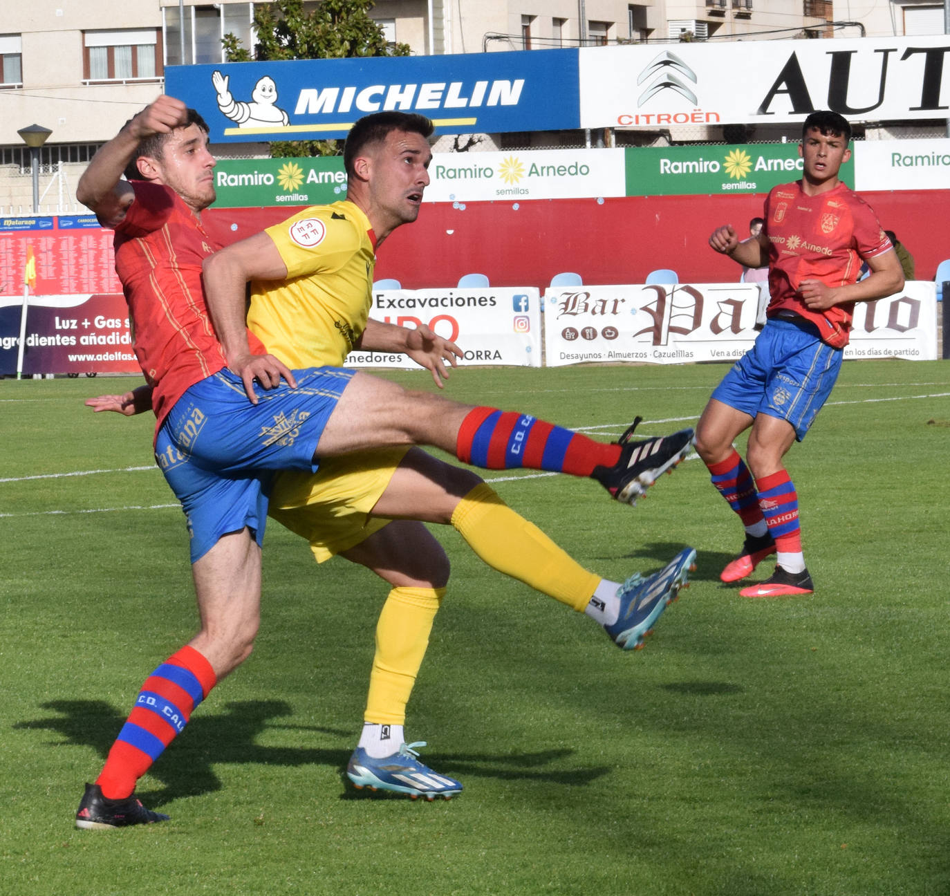 Las imágenes del derbi Calahorra-UDL