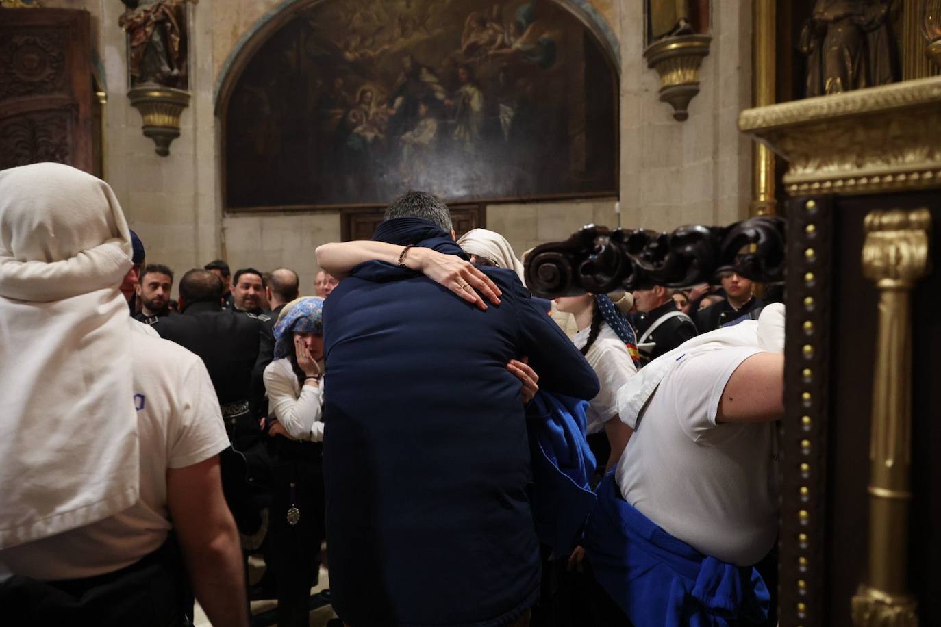 El paso de Nuestro Padre Jesús Cautivo no ha podido salir en procesión.