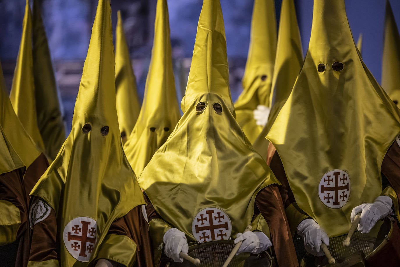 La procesión de La Flagelación, en imágenes