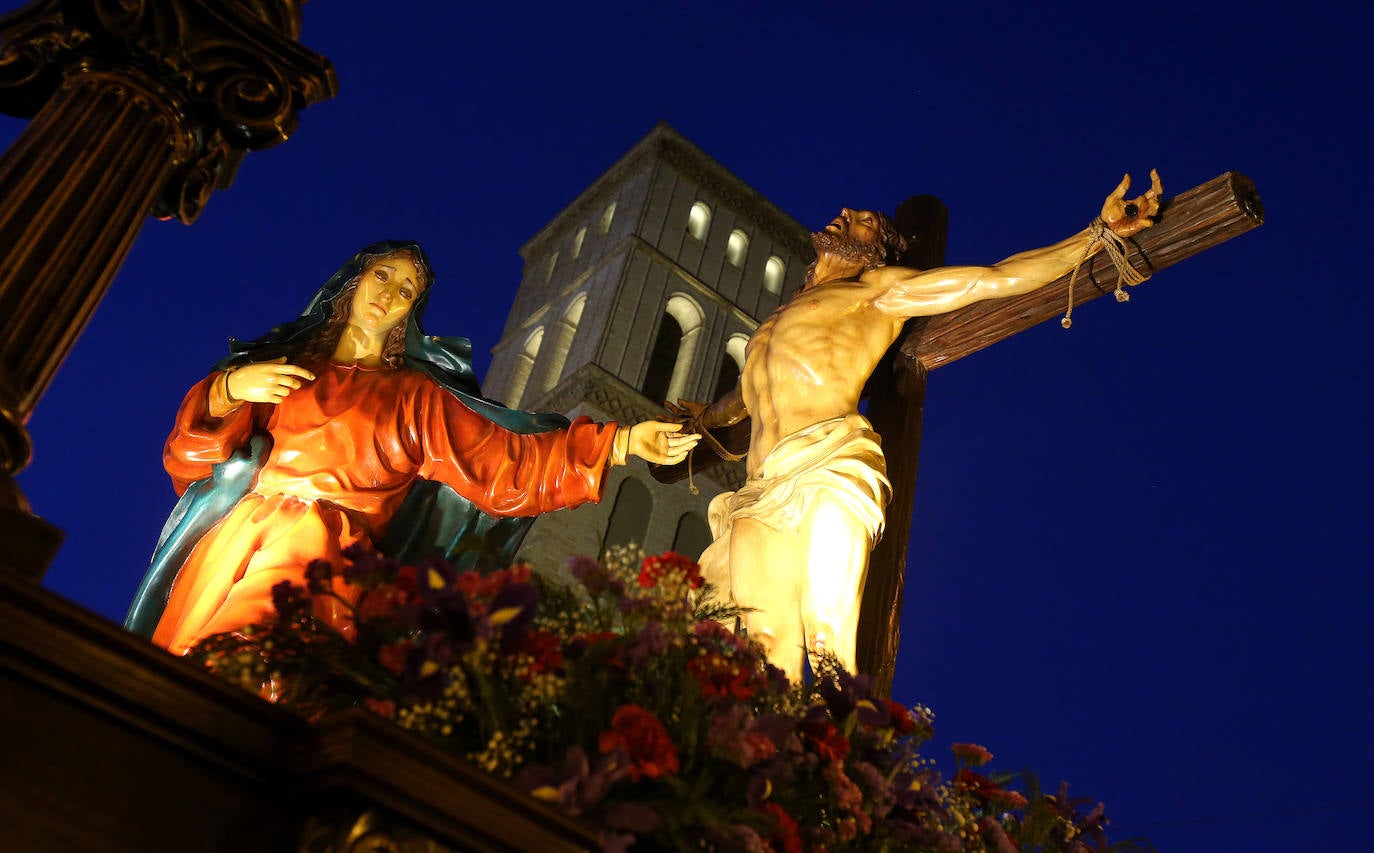 Las imágenes de la procesión del Santo Rosario del Dolor