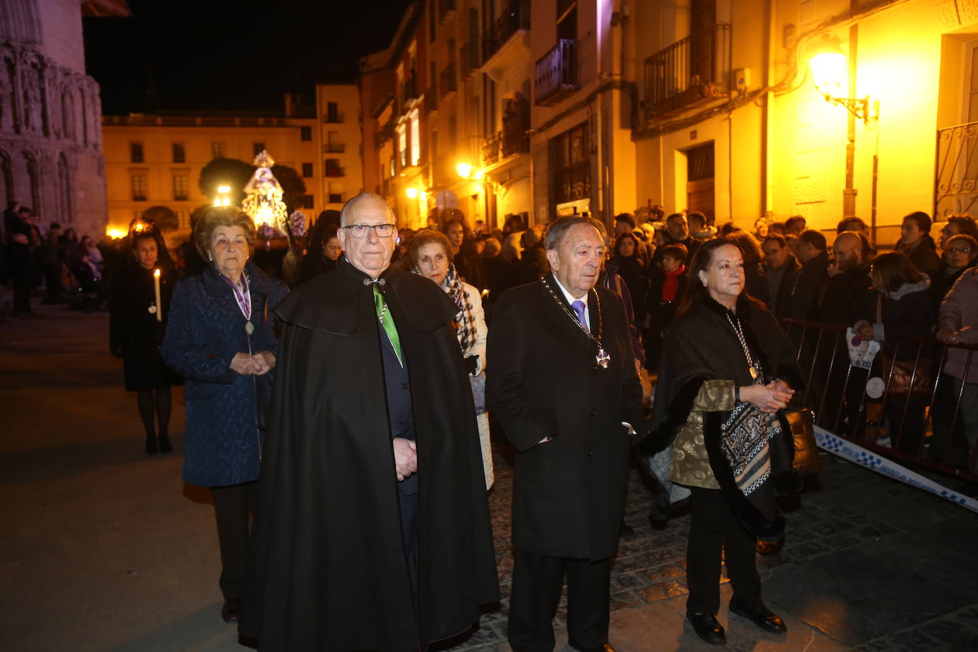 Las imágenes de la procesión del Santo Rosario del Dolor