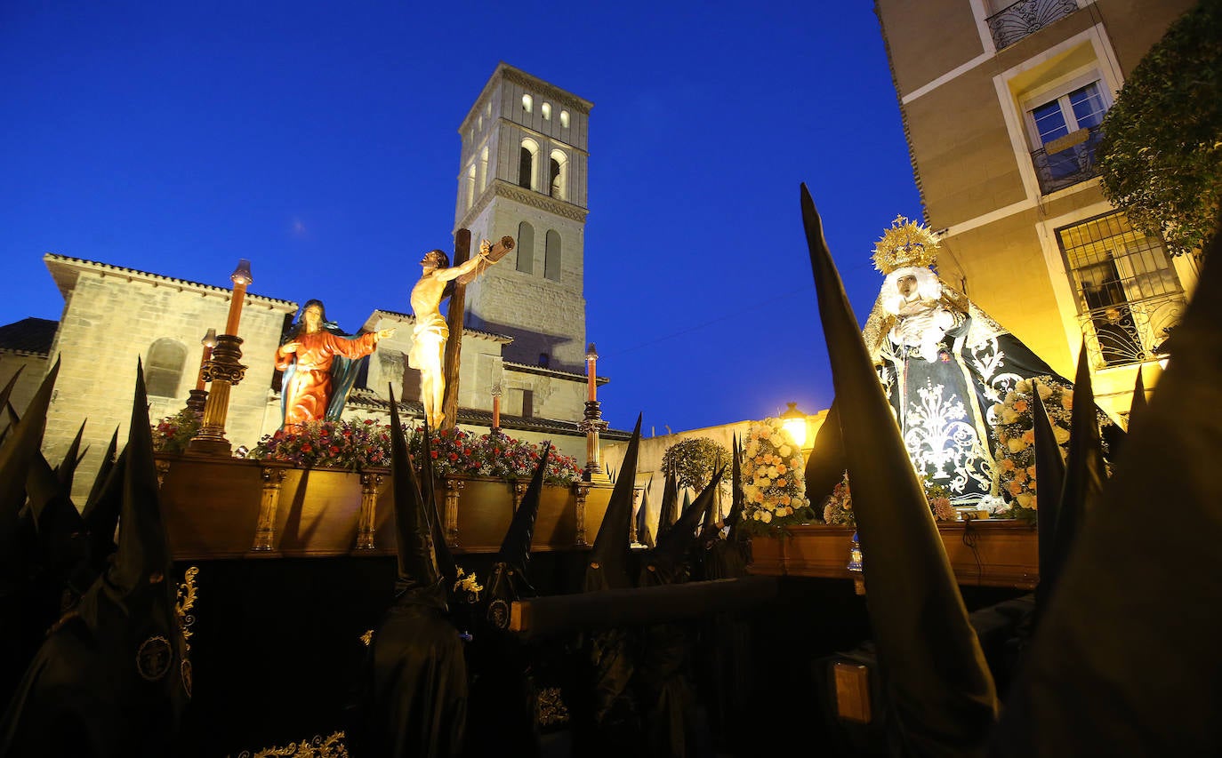 Las imágenes de la procesión del Santo Rosario del Dolor