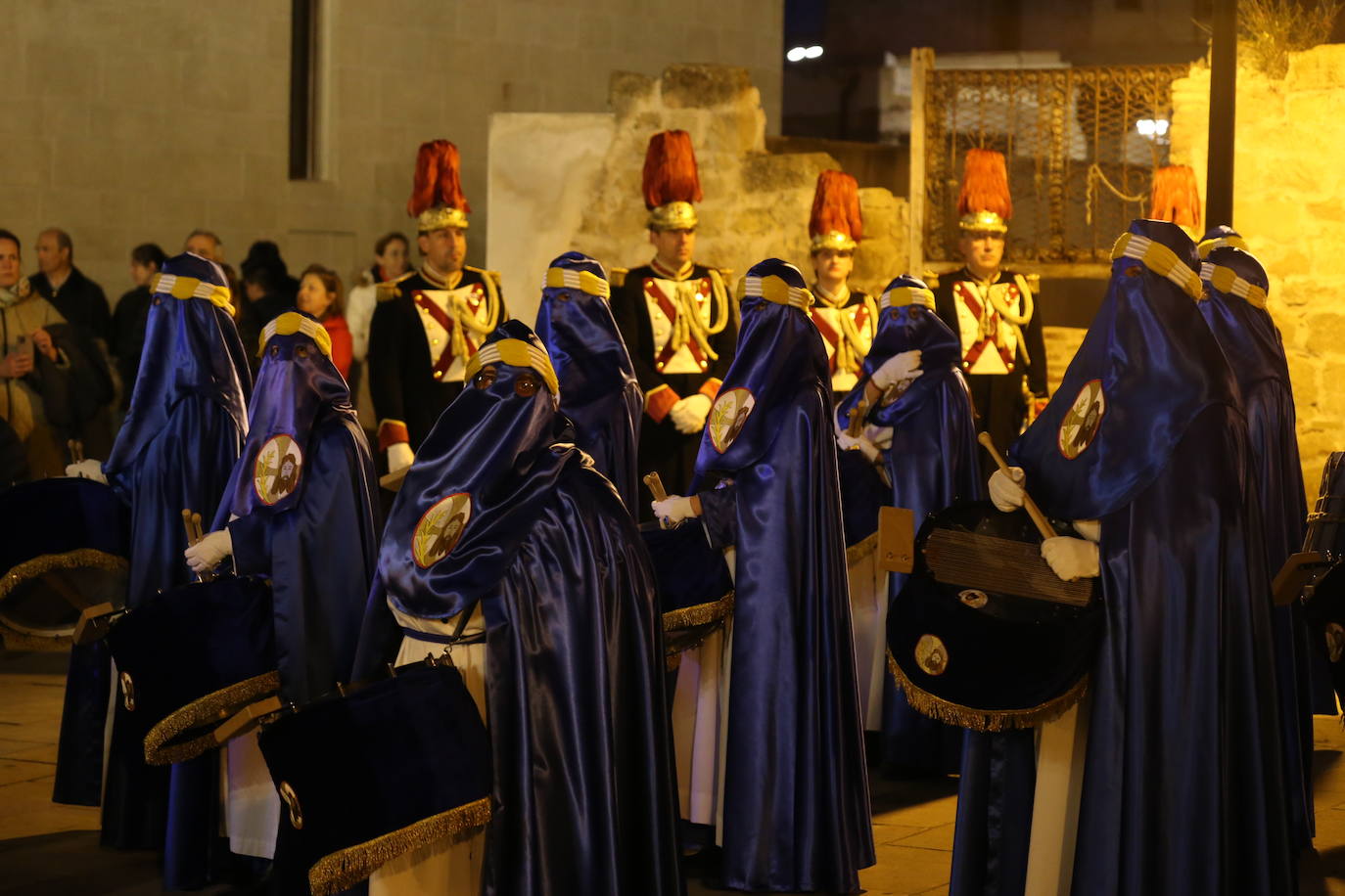 Las imágenes de la procesión del Santo Rosario del Dolor