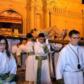 Vía Crucis con el Cristo de la Agonía en Calahorra