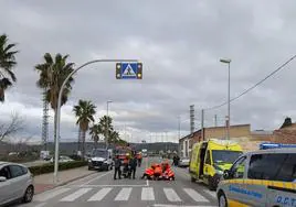 Una mujer herida en un atropello en Calahorra