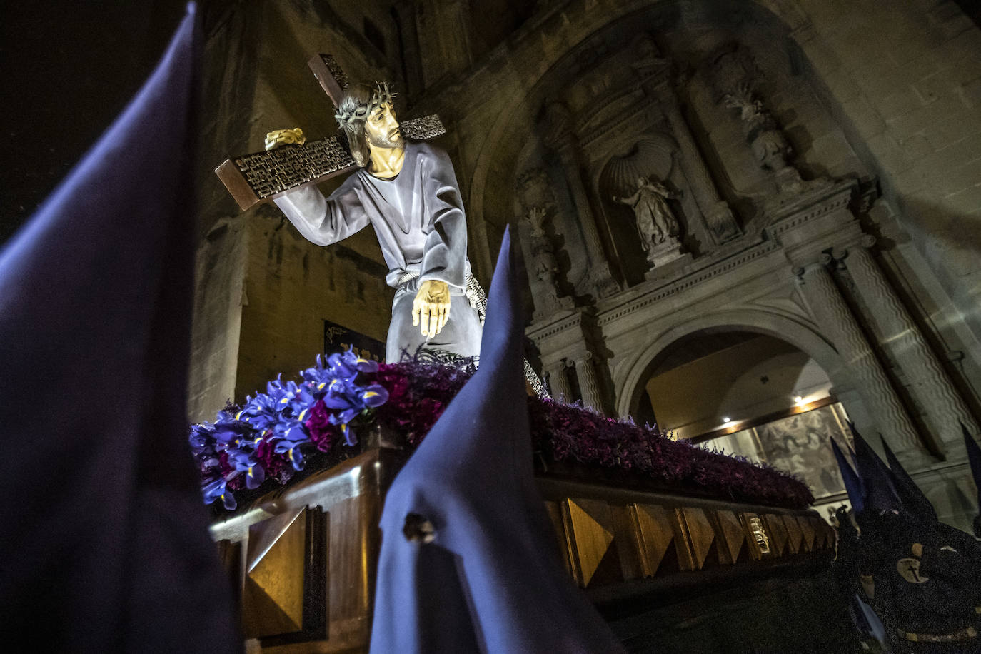 El paso del Nazareno por Logroño