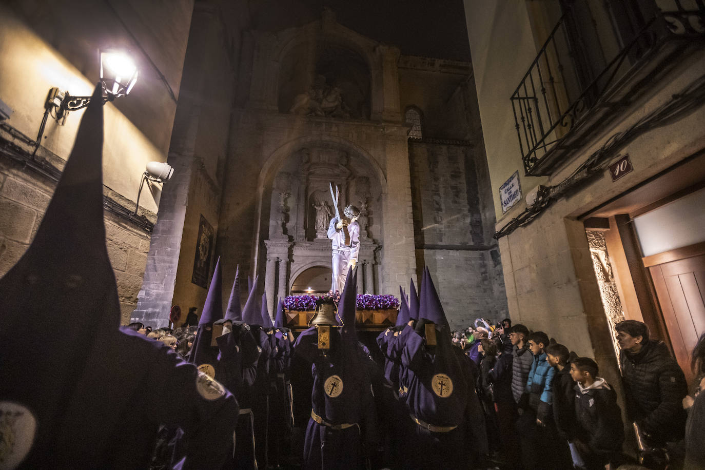 El paso del Nazareno por Logroño