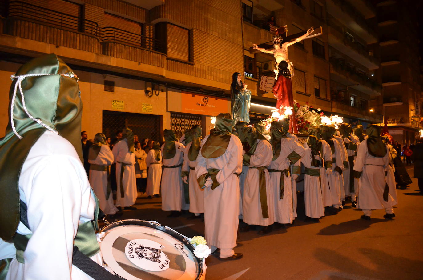 La procesión del Cristo de la Agonía, en imágenes