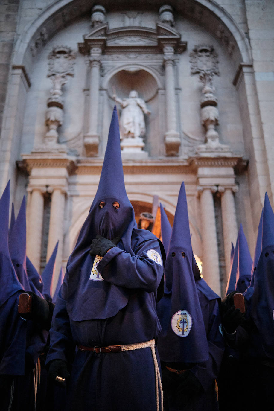 Jesús camino del Calvario, en imágenes