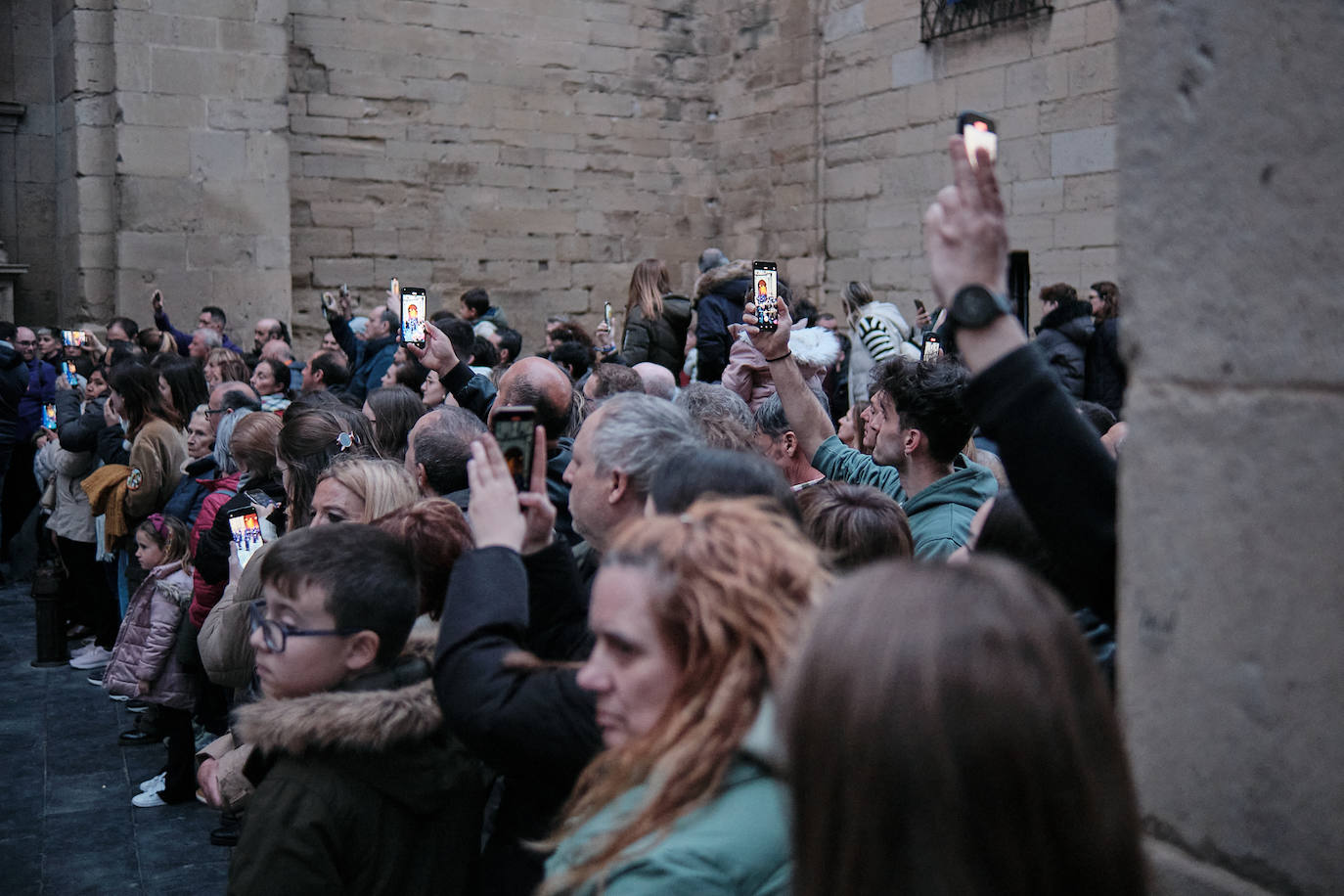 Jesús camino del Calvario, en imágenes