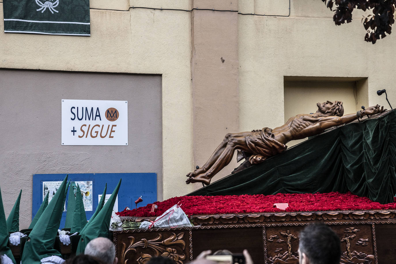 La procesión de las Siete Palabras, en imágenes