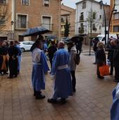 La lluvia obliga a suspender la procesión del Silencio en Calahorra