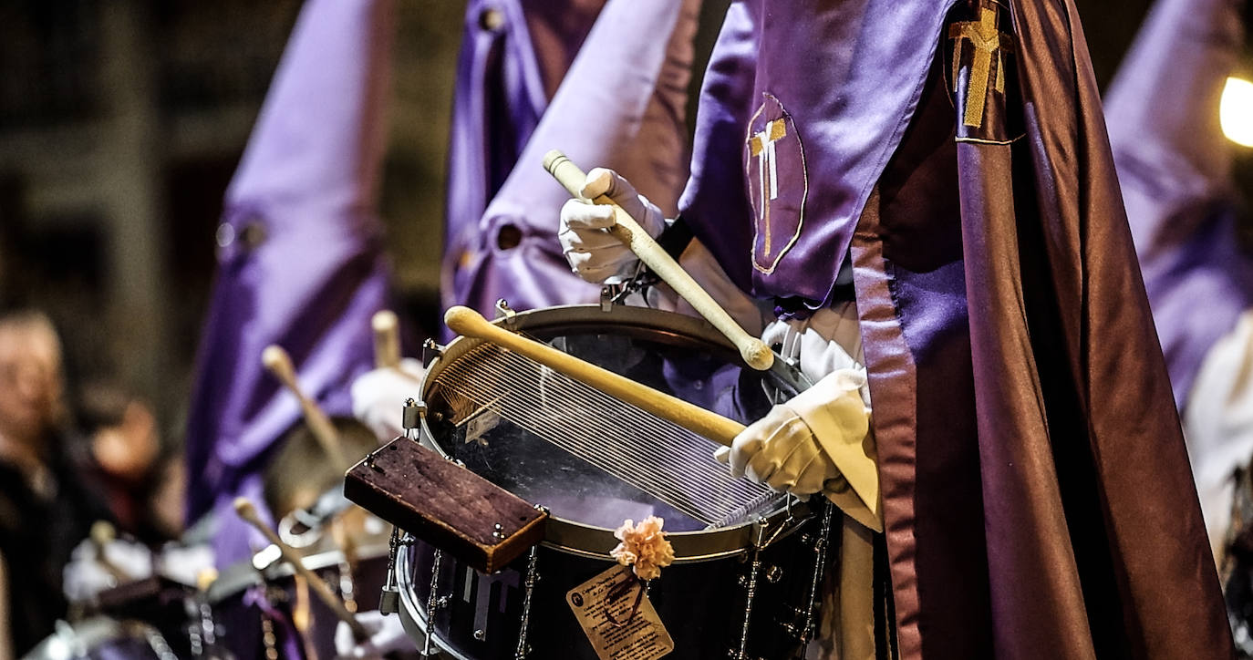 Las imágenes de la procesión de Vía Crucis de Nuestra Señora de la Piedad