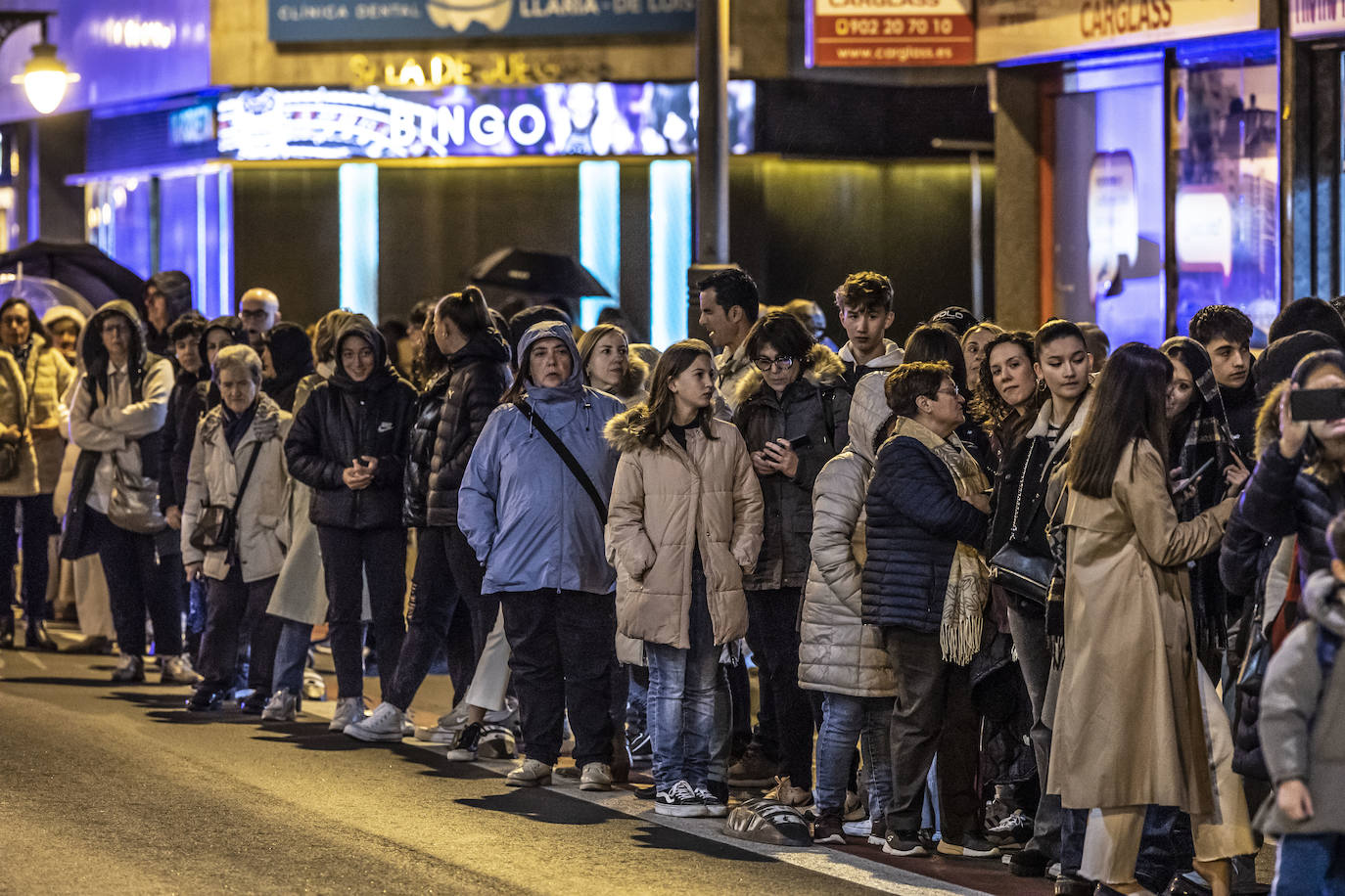 Las imágenes de la procesión de Vía Crucis de Nuestra Señora de la Piedad