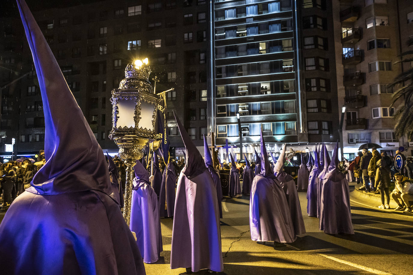 Las imágenes de la procesión de Vía Crucis de Nuestra Señora de la Piedad