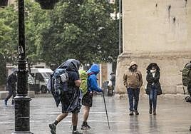 Plaza del Mercado de Logroño, en una imagen de archivo.