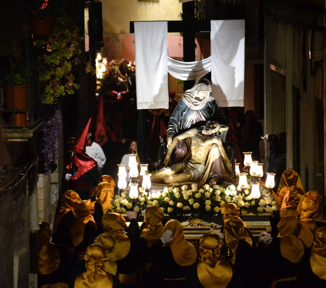 Imágenes del Santo Entierro de Calahorra