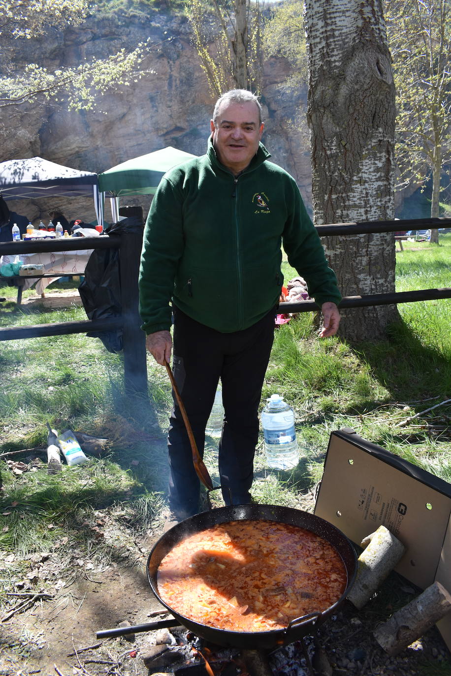 Las imágenes de las cuadrillas en el prado de Clunia de Aguilar