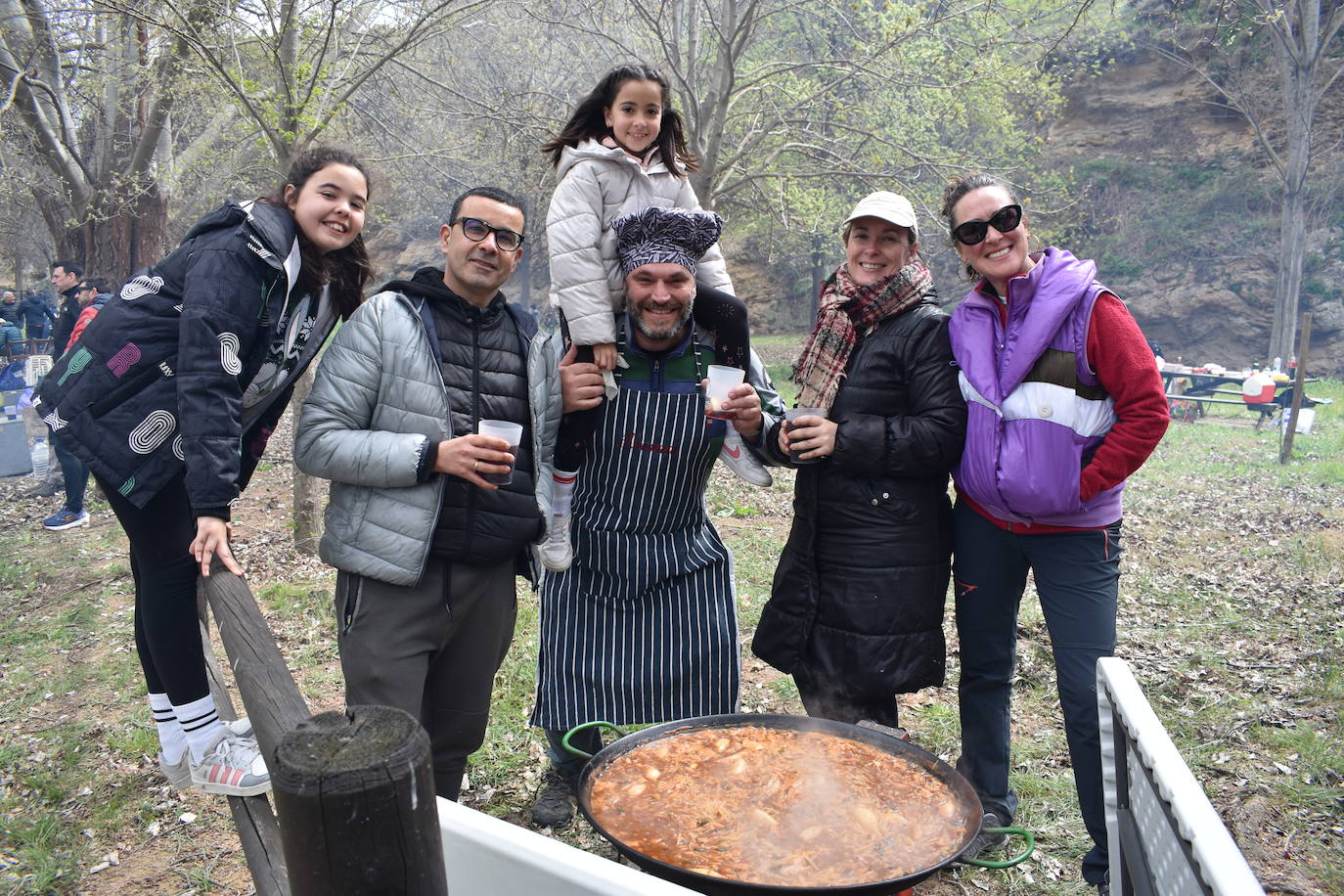 Las imágenes de las cuadrillas en el prado de Clunia de Aguilar