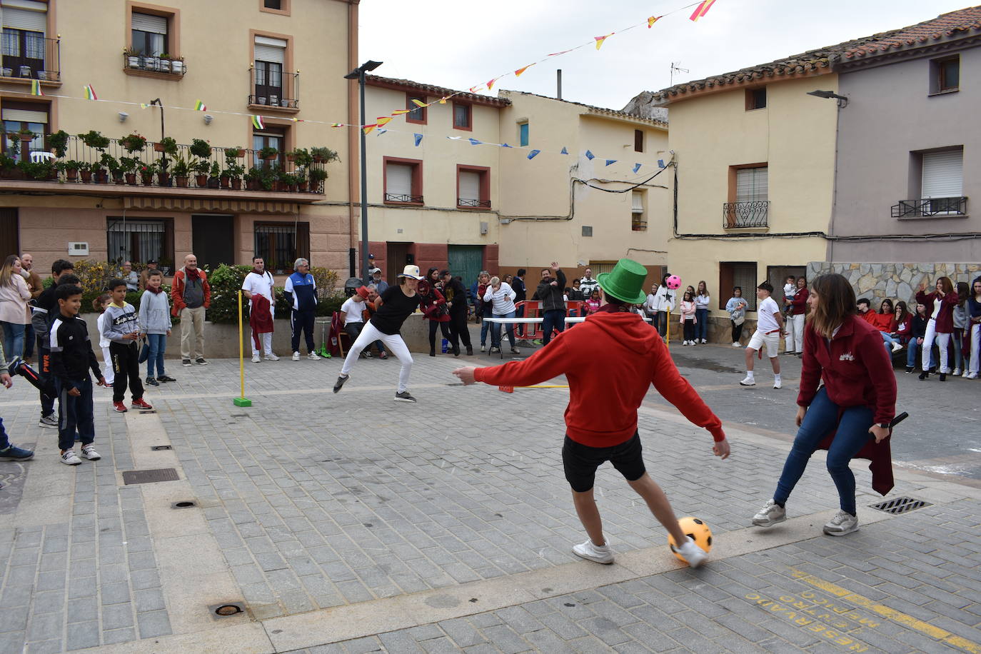 Cohete de fiestas en El Villar de Arnedo