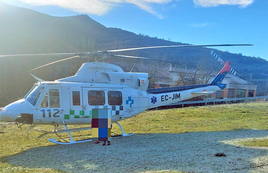 Imagen de archivo del helicóptero Galeno.