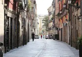 Calle Rúavieja de Logroño.